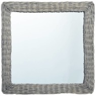 vidaXL Zrkadlo 50x50 cm, prútie - cena, porovnanie