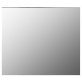 vidaXL Bezrámové zrkadlo 80x60 cm sklenené