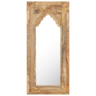 vidaXL Zrkadlo 50x3x110 cm masívne mangovníkové drevo - cena, porovnanie