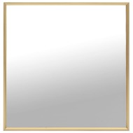 vidaXL Zrkadlo zlaté 50x50 cm - cena, porovnanie