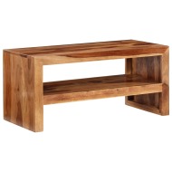 vidaXL TV stolík/odkladací stolík z masívneho dreva sheesham - cena, porovnanie
