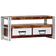 vidaXL TV skrimnka 90x30x40 cm recyklovaný masív - cena, porovnanie