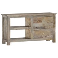 vidaXL TV skrinka 110x30x55 cm masívne mangovníkové drevo - cena, porovnanie