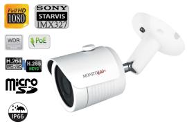 Monitorrs Security Starvis IP kamera Tube 2 MPix PoE