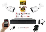 Monitorrs Security AHD 2 kamerový set 2 MPix TubeW - cena, porovnanie