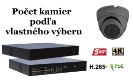 Monitorrs Security IP kamerový set 2 Mpix GDome