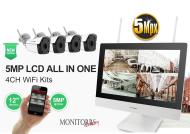 Monitorrs Security Wifi IP kamerový set All In One 5MPix - cena, porovnanie