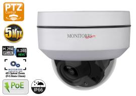 Monitorrs Security Mini Dome PTZ 5MPix Kamera