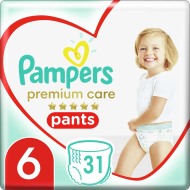 Pampers Premium Care Pants 6 15+ kg 31ks - cena, porovnanie