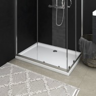 vidaXL Obdĺžniková sprchová vanička z ABS biela 70x100 cm - cena, porovnanie