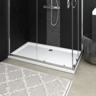 vidaXL Obdĺžniková sprchová vanička z ABS biela 70x120 cm - cena, porovnanie