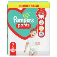 Pampers Pants 7 17kg+ 38ks - cena, porovnanie