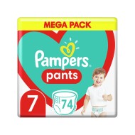 Pampers Pants 7 17kg+ 74ks - cena, porovnanie