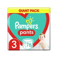 Pampers Pants 3 6-11kg 76ks - cena, porovnanie