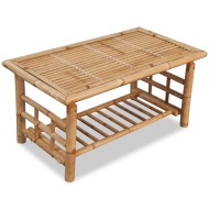 vidaXL Bambusový konferenčný stolík, 90x50x45 cm - cena, porovnanie