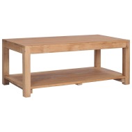 vidaXL Konferenčný stolík 100x50x40 cm masívne teakové drevo - cena, porovnanie