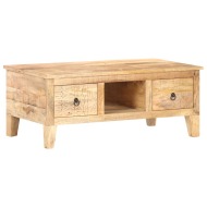 vidaXL  Konferenčný stolík 100x55x40 cm, surové mangové drevo - cena, porovnanie