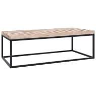vidaXL Konferenčný stolík 110x60x37 cm masívne drevo - cena, porovnanie