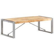 vidaXL Konferenčný stolík 120x60x40 cm, surové mangové drevo - cena, porovnanie
