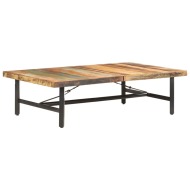 vidaXL Konferenčný stolík 142x90x42 cm masívne recyklované drevo - cena, porovnanie