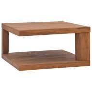 vidaXL Konferenčný stolík 65x65x33 cm masívne tíkové drevo - cena, porovnanie