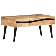 vidaXL Konferenčný stolík 88x50x42 cm masívne akáciové drevo - cena, porovnanie