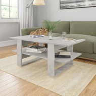 vidaXL Konferenčný stolík betónovo-sivý 110x55x42 cm drevotrieska - cena, porovnanie