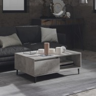 vidaXL Konferenčný stolík betónovo-sivý 90x60x35 cm drevotrieska - cena, porovnanie