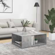 vidaXL Konferenčný stolík betónovo-sivý 90x67x33 cm drevotrieska - cena, porovnanie