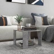 vidaXL Konferenčný stolík betónový sivý 40x40x30 cm drevotrieska - cena, porovnanie