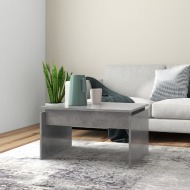 vidaXL Konferenčný stolík betónový sivý 68x50x38 cm drevotrieska - cena, porovnanie