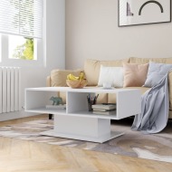 vidaXL Konferenčný stolík biely 103,5x50x44,5 cm drevotrieska - cena, porovnanie