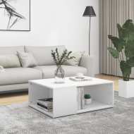 vidaXL Konferenčný stolík biely 90x67x33 cm drevotrieska - cena, porovnanie