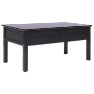 vidaXL Konferenčný stolík čierny 100x50x45 cm drevený - cena, porovnanie
