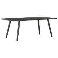 vidaXL  Konferenčný stolík, čierny 120x60x46 cm - cena, porovnanie