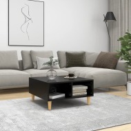 vidaXL Konferenčný stolík čierny 60x60x30 cm drevotrieska - cena, porovnanie