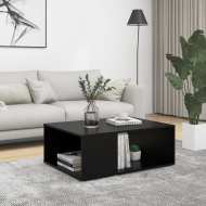 vidaXL Konferenčný stolík čierny 90x67x33 cm drevotrieska - cena, porovnanie