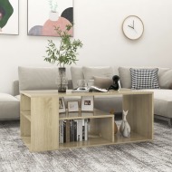 vidaXL Konferenčný stolík dub sonoma 100x50x40 cm drevotrieska - cena, porovnanie