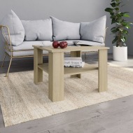 vidaXL Konferenčný stolík farba dubu sonoma 60x60x42 cm drevotrieska - cena, porovnanie