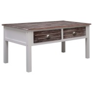 vidaXL Konferenčný stolík hnedý 100x50x45 cm drevený - cena, porovnanie