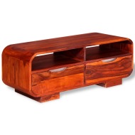 vidaXL Konferenčný stolík, masívne drevo sheesham, 90x40x35 cm - cena, porovnanie