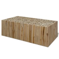 vidaXL Konferenčný stolík, pravé teakové drevo, 90x50x35 cm - cena, porovnanie