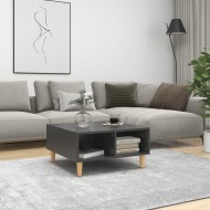 vidaXL Konferenčný stolík sivý 60x60x30 cm drevotrieska - cena, porovnanie