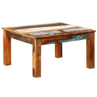 vidaXL Konferenčný stolík, štvorcový, recyklované drevo - cena, porovnanie