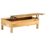 vidaXL Konferenčný stolík z mangovníkového dreva 110x55x35 cm - cena, porovnanie