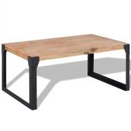 vidaXL Konferenčný stolík z masívneho akáciového dreva 100x60x45 cm - cena, porovnanie
