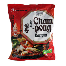 Nongshim CHAM PONG RAMYUN instant rezancová polievka 124g