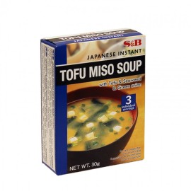 S&b MISO polievka s Tofu, wakame riasami a jarnou cibuľou 30g