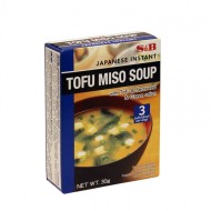 S&b MISO polievka s Tofu, wakame riasami a jarnou cibuľou 30g - cena, porovnanie