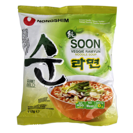 Nongshim SOON VEGGIE RAMYUN 112g